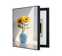 GHHQQZ Decorative Fuse Cabinet Electric Meter Cover Hide Paintings No Drilling Required Electricity Distribution Box Wall Art Bathroom Zone(D,45x55cm)