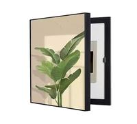 GHHQQZ Electric Cover Decorative Hide Counter Paintings Opens to the Right Electrical Panel Fuse Switch Entrance Hall and Living Room(F,50x60cm)