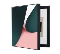 GHHQQZ Electrical Distribution Decorative Box Hide Counter Paintings Opens to The Left Weak Box Cover Wall Art Dining Room Kitchen(G,70x50cm)