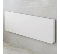GHHVFEC Floating Wall-Mounted Folding Table Compact Functional Desk for Home Office Laundry Kitchen - Space-Saving Stylish Design 40x30cm White
