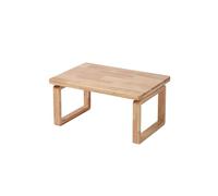 GHHVFEC Foldable Solid Wood Low Table for Sitting on the Floor Style for Bedroom and Tea Room No Tools Assembly Required Compact Versatile Modern Design