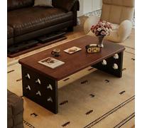 GHHVFEC Folding Japanese Floor Table Modern Coffee Table Multifunctional Rectangular Wooden Tea Table Simple and Modern Low Design(100 * 50 * 45cm/39.4 * 19.7 * 17.7in)