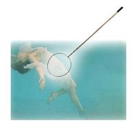 GHHVFEC Lifesaving poleLifesaving Pole Swimming Pool Life Saving Hook with Adjustable Telescopic Pole, Durable Emergency Salvage Rodsfor Water Parks, Multi-use Rescue Pole for Drowning Swimmers(Life