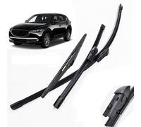 GHHVM Auto Windscreen Wipers for Mazda CX-5 KF 2017-2023 24in+18in+14in, Front Rear Wiper Arm Blade and Arm Set Windscreen Wipers-Wiper Blades Kit Replacement,L-A/Lhd