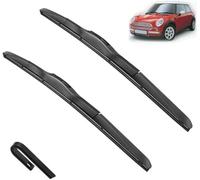 GHHVM Auto Windscreen Wipers for Mini Cooper R50 R53 2002-2006 19in+18in, Front Wiper Arm Blade and Arm Set Windscreen Wipers-Wiper Blades Kit Replacement,L-B/Rhd