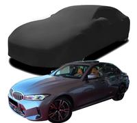 GHHVM Car Cover for BMW 3 Series interior 2023 2024 2025, All Weather Full Car Covers, Outdoor Sun Rain UV Snowproof, All Seasons Protection Cover,Black