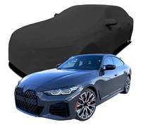 GHHVM Car Cover for BMW M440i Gran Coupe 2023 2024 2025, All Weather Full Car Covers, Outdoor Sun Rain UV Snowproof, All Seasons Protection Cover,Black