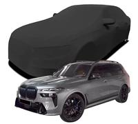 GHHVM Car Cover for BMW X7 M60i xDrive 2015-2025, All Weather Full Car Covers, Outdoor Sun Rain UV Snowproof, All Seasons Protection Cover,Black