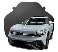 GHHVM Car Cover for ID.6 SUV, All Weather Full Car Covers, Outdoor Sun Rain UV Snowproof, All Seasons Protection Cover,Black