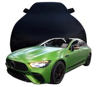 GHHVM Car Cover for Mercedes-AMG GT 63 S E Performance, All Weather Full Car Covers, Outdoor Sun Rain UV Snowproof, All Seasons Protection Cover,Black