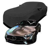 GHHVM Car Cover for Mercedes-AMG SL63, All Weather Full Car Covers, Outdoor Sun Rain UV Snowproof, All Seasons Protection Cover,Black