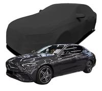 GHHVM Car Cover for Mercedes Benz C-Class 300e, All Weather Full Car Covers, Outdoor Sun Rain UV Snowproof, All Seasons Protection Cover,Black