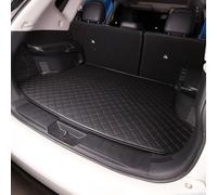 GHHVM Car Leather Boot Liner Mat for Hyundai Tucson Hybrid N Line 2023 2024 2025, Waterproof Anti Slip Luggage Mat Auto Rear Trunk Carpet Protector Pad Accessories