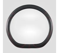 GHHVM Car Steering Wheel Cover for Mercedes CLK DTM AMG Cabrio A209 CLK Class CLK280, PU Wheel Protector Breathable Anti Slip, Durable All Seasons Interior Accessories,A-D Type