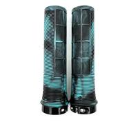 GHHZML Bike Handlebar Grips 1 Pair TPR Bicycle Handlebar Grips Anti-skid Bar End Comfy Hand Feel Cycling Rest Shock-absorbing Bike for Bikes(Green black)