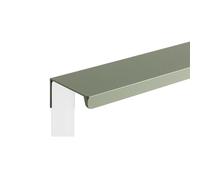GHHZML Concealed Kitchen Cupboard Handles Hidden Kitchen Cabinet Handles Aluminum Alloy Cupboard Handle Colorful Wardrobe Door Knob and Handle Furniture Hardware(Green-Square,64mm)