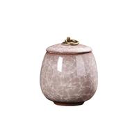 GHHZML pet urn Ceramic Pet Mini Urns Small Animals Container Ashes Cats And Dogs Funerals Funerary Coffins(Color-24)