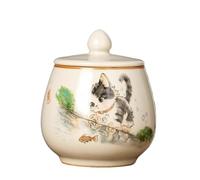 GHHZML pet urn Funeral Ashes Jar Urn For Human Cremation Pet Holder Ceramic Keepsake Pal Urns Casket