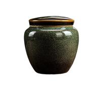 GHHZML pet urn Small Cremation Urns Ceramic Dog Cat Ash Holders Miniature Memorial Funeral Urn For Sharing Ashes Pet(Color1)