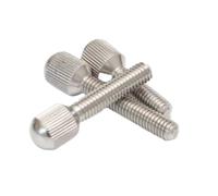 GHHZML Thumb Screws 10PCS M1.6 M2 .5 M3 M4 M5 GB836 304 Stainless Steel Knurled Small Head Thumb Screw Hand(M5x10 10pcs)