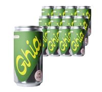 Ghia Non-Alcoholic Lime + Salt Le Spritz, 8.4 Fl Oz (12-Pack) | Mocktail & Cocktail Mixer, Zero Proof Sparkling Apéritif with Soothing Herbal Extracts