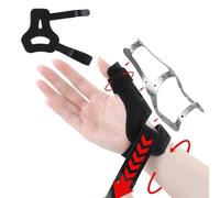 GHIBFBT Right & Left Thumb Support, Adjustable Protective Ergonomical Thumb Brace, Breathable Reversible Finger Support for Fixing