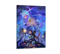 GHIBYN Anime Owl Magic Club Poster5 Poster Decorative Painting Canvas Wall Posters And Art Picture Print Modern Family Bedroom Decor Posters 24x36inch(60x90cm)