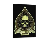 GHIBYN Dirty Rose Metal Art Poster Poster Decorative Painting Canvas Wall Posters And Art Picture Print Modern Family Bedroom Decor Posters 16x24inch(40x60cm)