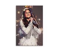 GHIBYN Singer-songwriter Meghan Trainor Poster Poster Decorative Painting Canvas Wall Posters And Art Picture Print Modern Family Bedroom Decor Posters 16x24inch(40x60cm)