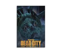 GHIBYN TV Series The Walking Dead City of The Dead Poster Poster Decorative Painting Canvas Wall Posters And Art Picture Print Modern Family Bedroom Decor Posters 08x12inch(20x30cm)