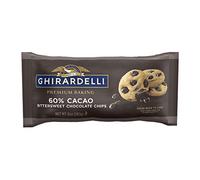 Ghirardelli Chocolate Baking Chips, Bittersweet Chocolate, 10 Oz.,(Pack of 6)