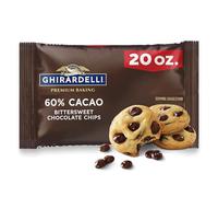 Ghirardelli Chocolate Bittersweet Baking Chips, 20 oz. by Ghirardelli