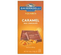 Ghirardelli Chocolate Caramel Milk Chocolate Squares Bar, 4.8 OZ Bar