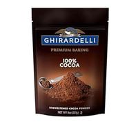 Ghirardelli Chocolate Unsweetened Cocoa Pouch, 8 Ounce