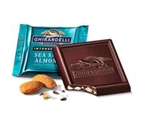 GHIRARDELLI INTENSE DARK CHOCOLATE & SEA SALT SOIREE SQUARES (20)
