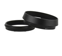 GHJ567RE For jjc Metal Lens Hood for fujifilm X100VI X100V X100F X100T X100S X100 X70 Camera with 49mm Adapter Ring Replaces for fujifilm LH-X100(Black)