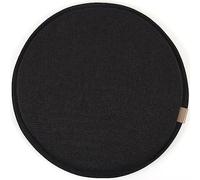 Ghjceviov Diameter 30cm/33cm/35cm/40cm/45cm Chair Pad, Non-slip Seat Cushion With Elastic Ties Hooks, Sponge Dining Chair Cushion, Small Round Stool Seat Pad(Black,33 * 33cm)