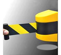 ghjdm Retractable Belt Barrier, Magnetic Fixed Wall Mount Retractable Barrier, Suitable for Crowd Splitter, Outdoor Parking Lot (size:2m,3m,5m,10m)