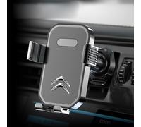 GHJFDF Car Phone Holder for Citroën Spacetourer I 2016-2025, Air Vent Car Phone Mount Cradle 360° Rotation Super Stable Hook Clip One Button Release Holder