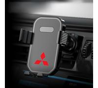 GHJFDF Car Phone Holder for Mitsubishi L200 V Double Cab 2015-2025, Air Vent Car Phone Mount Cradle 360° Rotation Super Stable Hook Clip One Button Release Holder