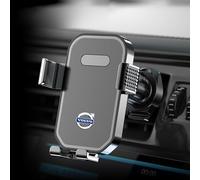 GHJFDF Car Phone Holder for Volvo S40 II 2007-2012, Air Vent Car Phone Mount Cradle 360° Rotation Super Stable Hook Clip One Button Release Holder