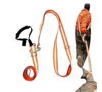 Ghjkldha Deer Drag Harness - Orange Outdoor Equipment - Deer Pull Strap with Reflective Strips - for Outdoor Camping Trip Rough Terrain Wilderness Field