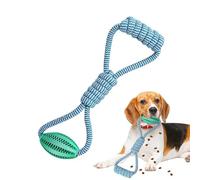 Ghjkldha Dog Rope Ball Toy - Dog Rope Toy With Ball - Interactive Knot Tug Food Dispenser String For Pet Training, Pet Supplies