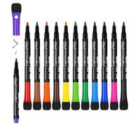 Ghjkldha Magnetic Dry Erase Marker, Fine Tip Dry Wipe Pens, Colorful Fine Tip Markers, Dry Erase Markers, Low Odor Whiteboard Pens, School Supplies Dry Erase Pens for Whiteboard