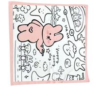 Ghjkldha Makeup Bag Cloth, Adhesive Makeup Storage Cloth, Folding Cosmetic Pouch Wrap, Multi-Purpose Laptop Protective Cover Lay Flat for Traveling, Outdoor, and -The-Go Storage