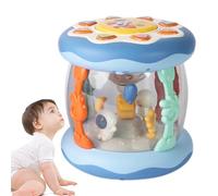 Ghjkldha Musical Projector Rotating Light Up Toy, Cute Cartoon Astronaut Rotating Carousel Projector, Sensory Activity Toy For, Fine Motor Skill Learning Toy For Boys And Girls Birthday