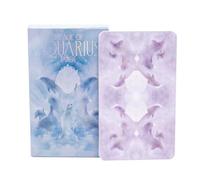 Ghjkldha Oracle Cards, Divination Tools, Full-English Psychological Deck with Printed Meanings, Portable 78-Card Set, Compact Tuck Box, Mysterious Imagery for Spiritual Exploration