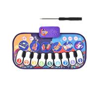 Ghjkldha Piano Blanket, Music Mat, Dance Toy, Cloth ABS Build, Interactive Learning Feature, Educational Floor Carpet, Sturdy, Toddler Play Keyboard, Boy Girl Gift, Home Fun Activity