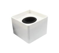 Ghjkldha Portable Mic Cube, Microphone Logo Plug, Microphone Logo Cube, Microphone Logo Studio Holder Station ABS Flag Portable Mic Cube For News Reporter KTV Host Press Conference Karaoke
