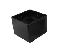 Ghjkldha Portable Mic Cube, Microphone Logo Plug, Microphone Logo Cube, Microphone Logo Studio Holder Station ABS Flag Portable Mic Cube For News Reporter KTV Host Press Conference Karaoke